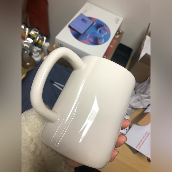 Rae Dunn Psychic Mug, Purple Interior! - Picture 3 of 4